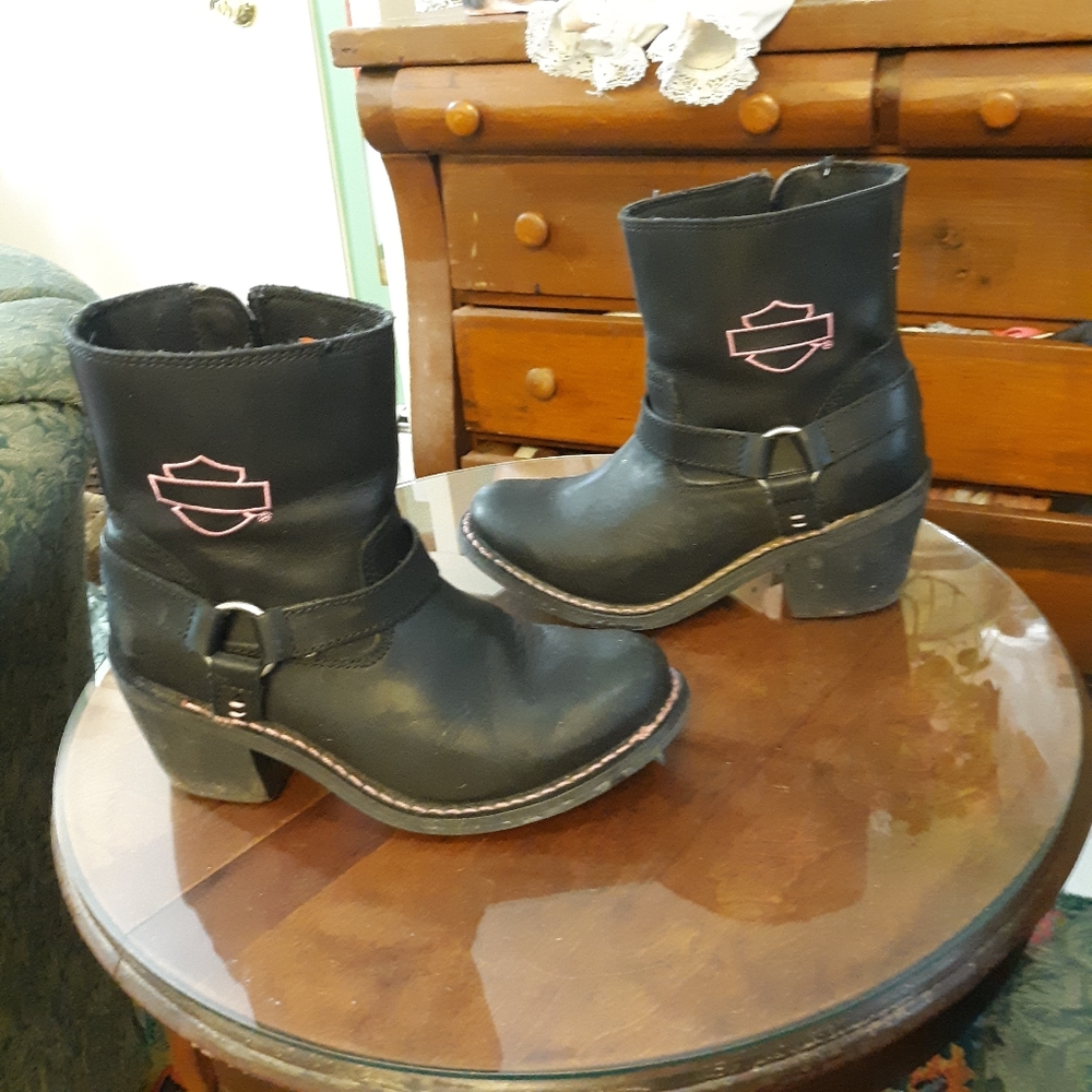 Harley-Davidson Morgan Pink Label boots